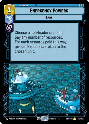 Emergency Powers - 40/264 - Rare