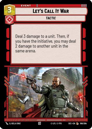 Let's Call It War - 180/264 - Common