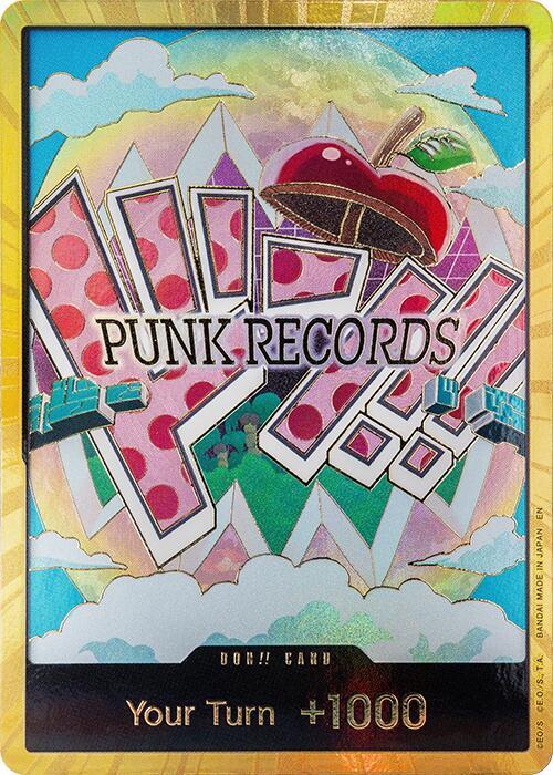 DON!! Card (Vegapunk) (Gold) - PRB02 - DON!!