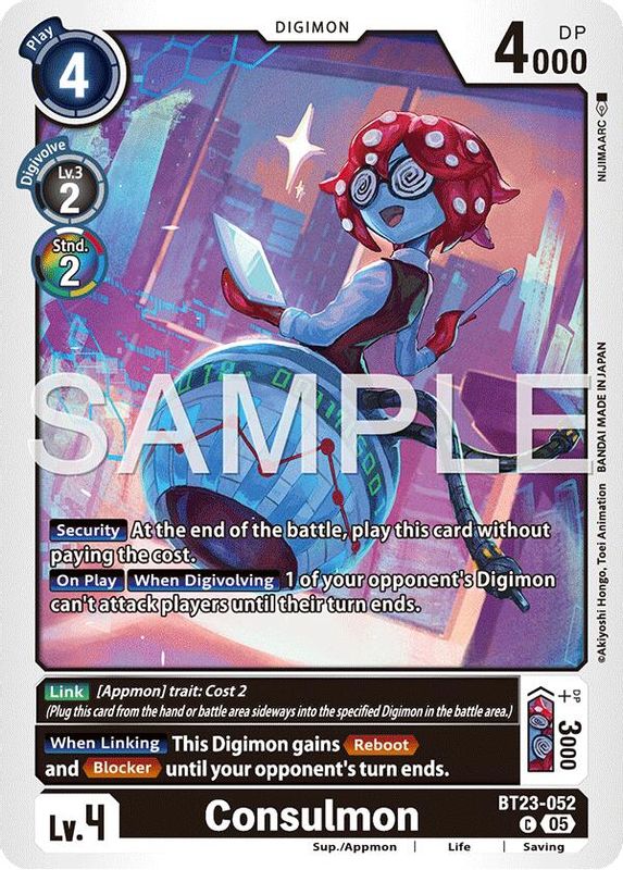 Consulmon - BT23-052 - Common
