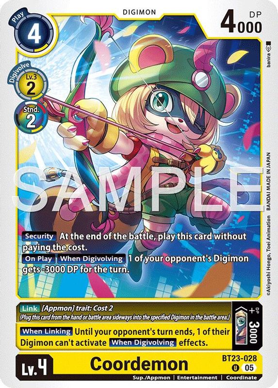 Coordemon - BT23-028 - Uncommon