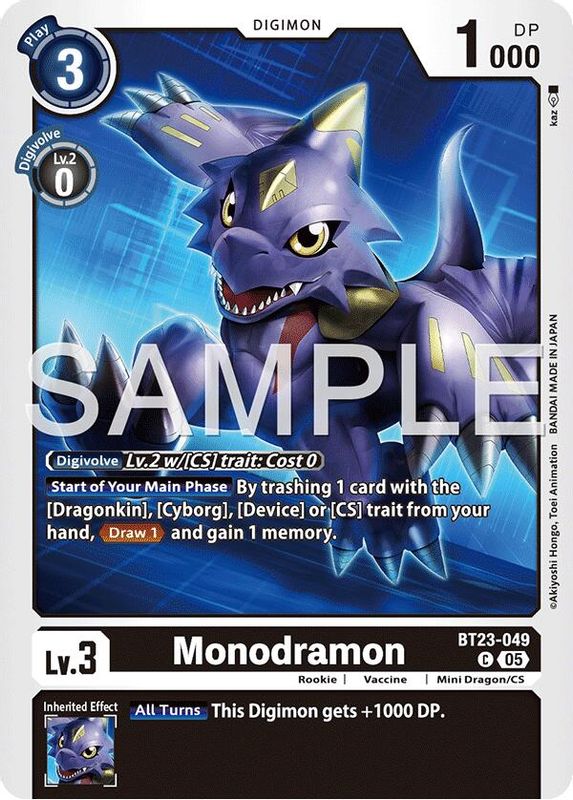 Monodramon - BT23-049 - Common