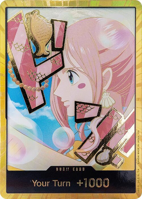 DON!! Card (Shirahoshi) (Gold) - PRB02 - DON!!