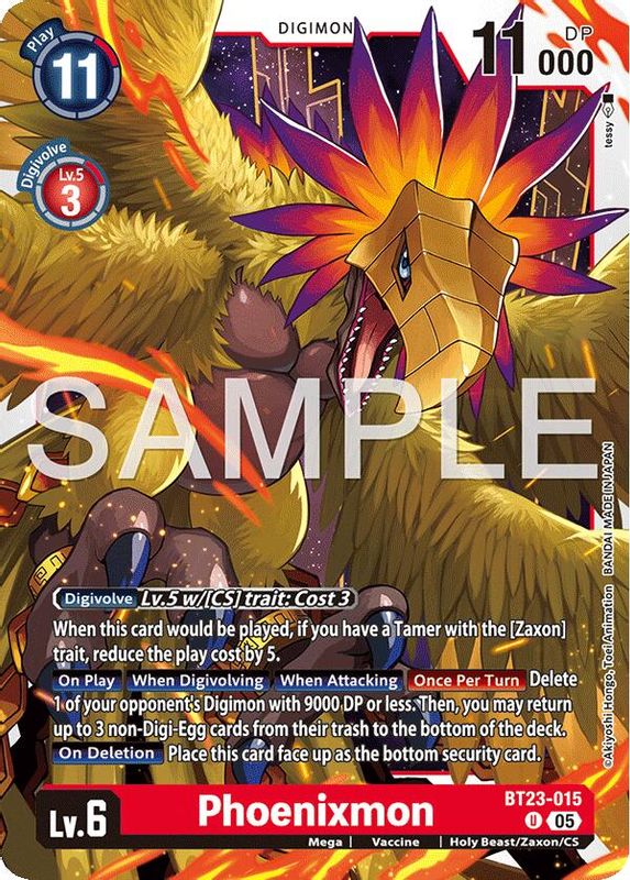 Phoenixmon - BT23-015 - Uncommon