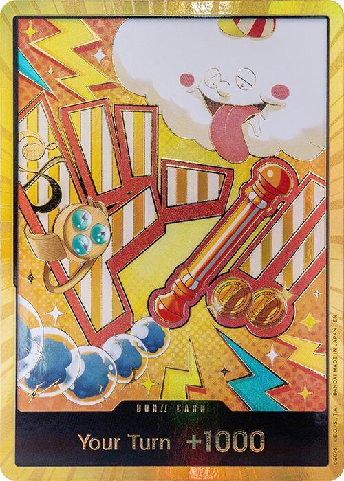 DON!! Card (Nami) (Gold) - PRB02 - DON!!
