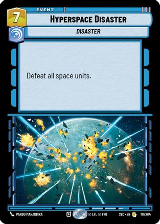 Hyperspace Disaster - 78/264 - Rare