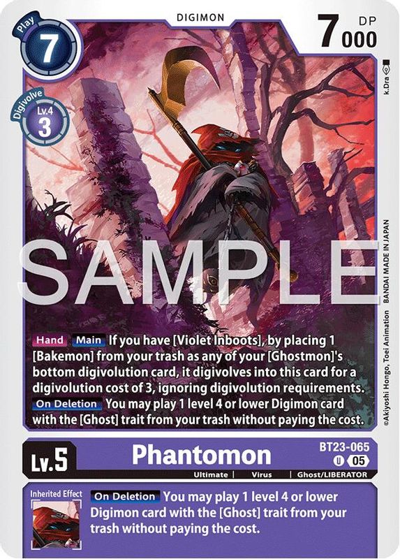 Phantomon - BT23-065 - Uncommon