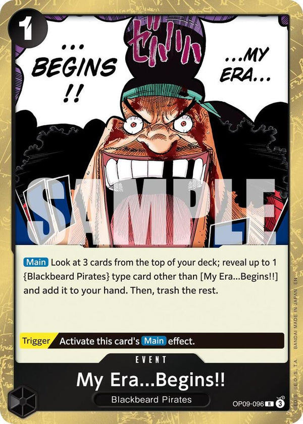My Era...Begins!! (Reprint) - OP09-096 - Rare