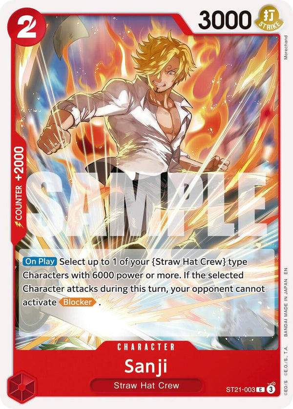 Sanji (Reprint) - ST21-003 - Common