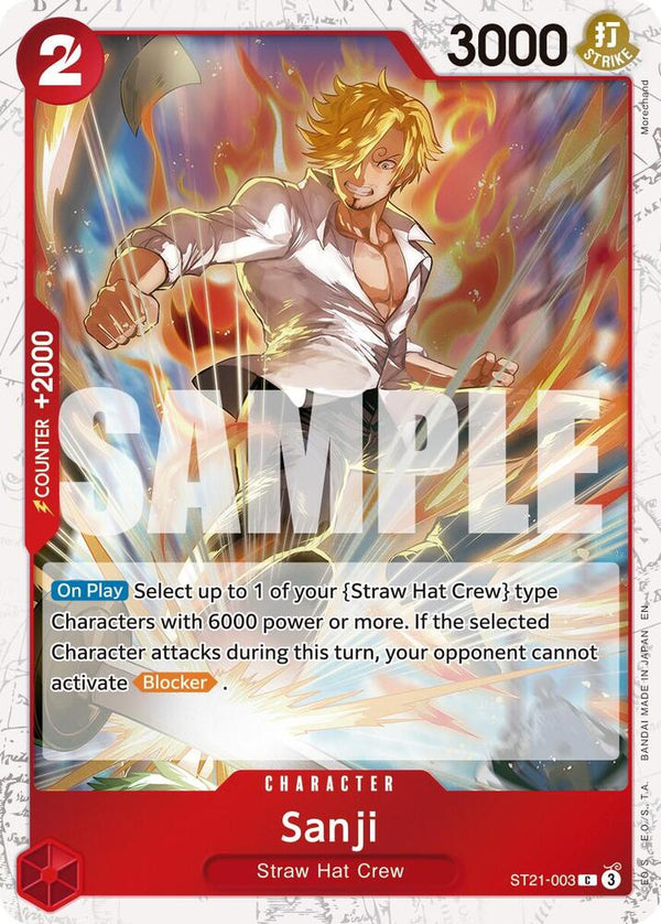 Sanji (Pirate Foil) - ST21-003 - Common