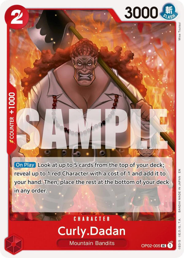 Curly.Dadan (Reprint) - OP02-005 - Uncommon