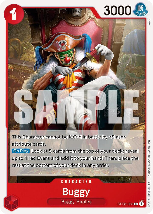 Buggy (Reprint) - OP03-008 - Uncommon