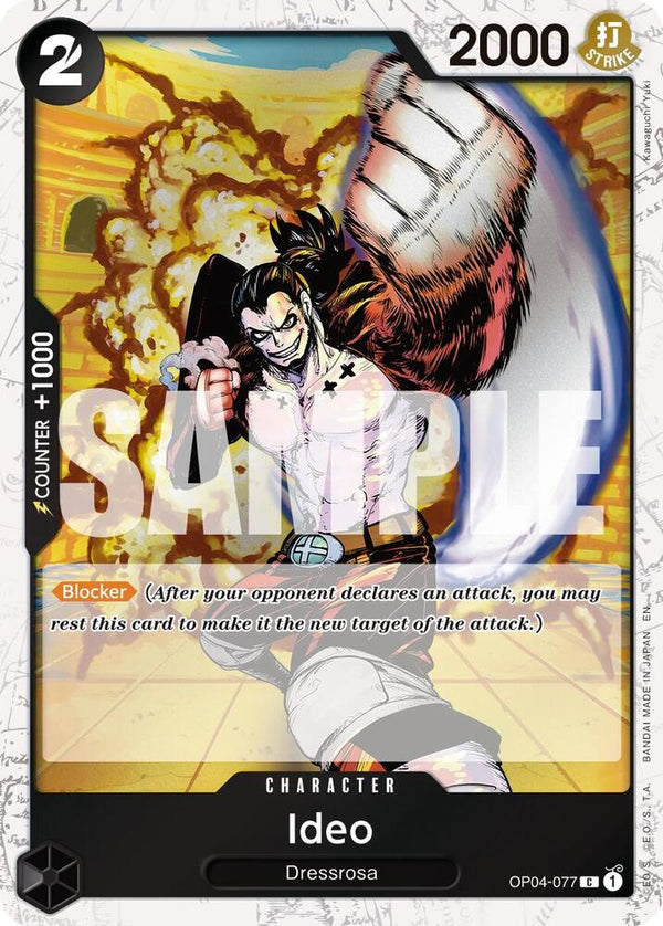 Ideo (Pirate Foil) - OP04-077 - Common