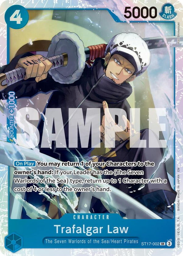 Trafalgar Law (Reprint) - ST17-002 - Super Rare