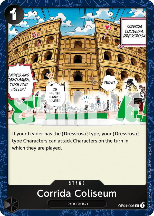 Corrida Coliseum (Pirate Foil) - OP04-096 - Common