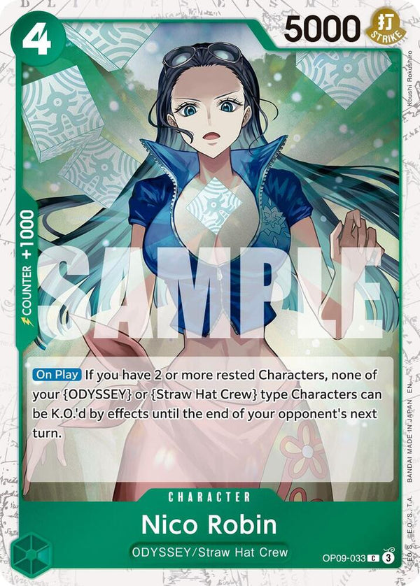 Nico Robin (Pirate Foil) - OP09-033 - Common