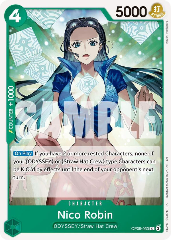 Nico Robin (Reprint) - OP09-033 - Common