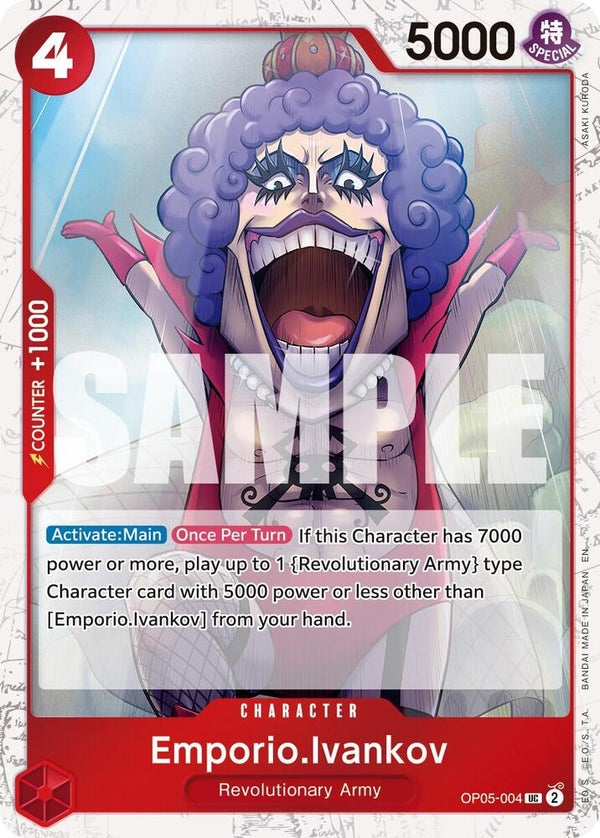 Emporio.Ivankov (Pirate Foil) - OP05-004 - Uncommon
