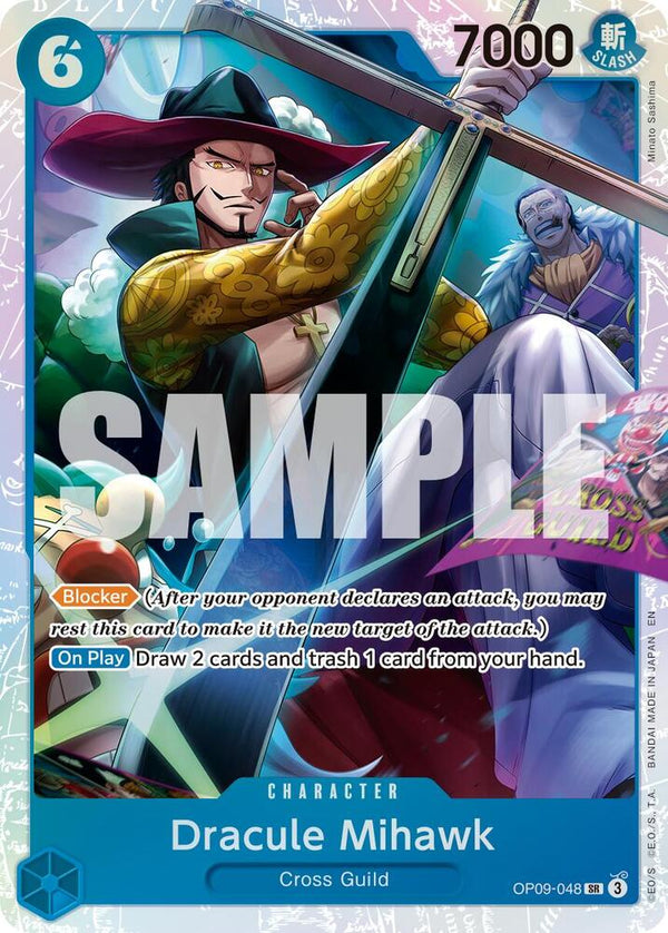 Dracule Mihawk (Reprint) - OP09-048 - Super Rare