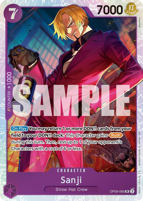 Sanji (Reprint) - OP09-065 - Super Rare
