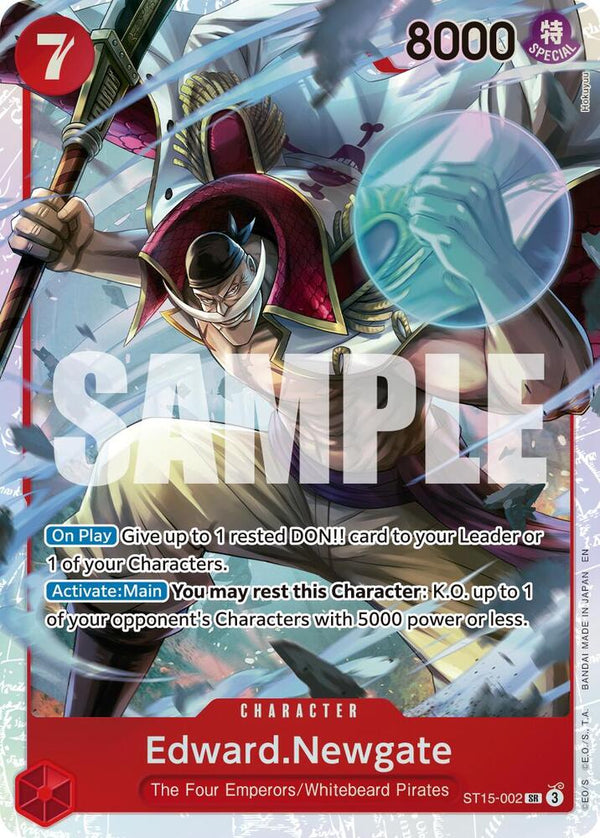 Edward.Newgate (Reprint) - ST15-002 - Super Rare
