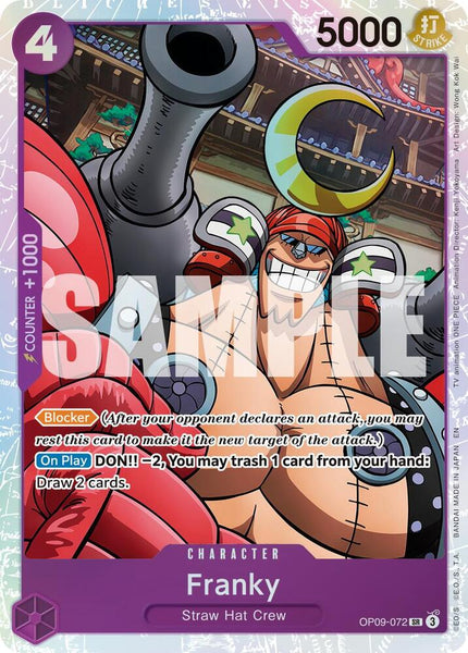 401 Games Canada - Franky (Reprint) - OP09-072 - Super Rare