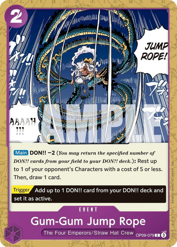 Gum-Gum Jump Rope (Reprint) - OP09-079 - Common