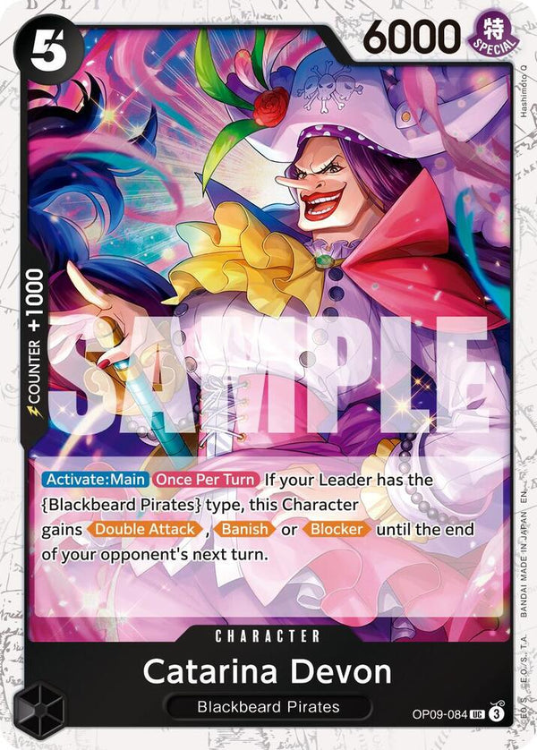 Catarina Devon (Pirate Foil) - OP09-084 - Uncommon