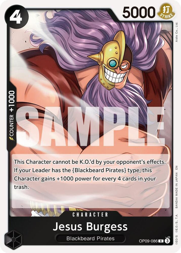Jesus Burgess (Reprint) - OP09-086 - Rare