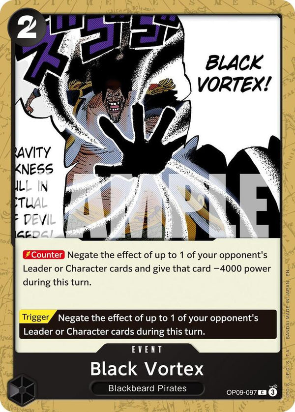 Black Vortex (Reprint) - OP09-097 - Common