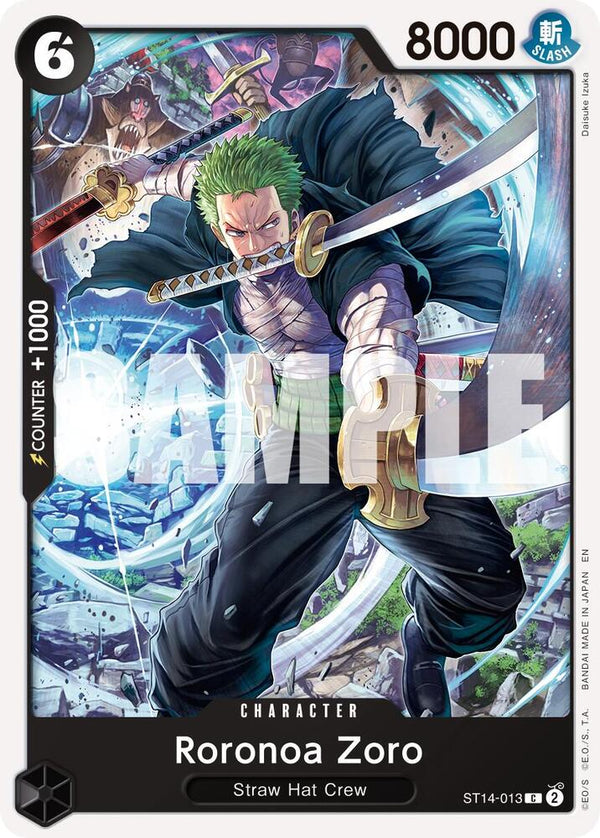 Roronoa Zoro (Reprint) - ST14-013 - Common
