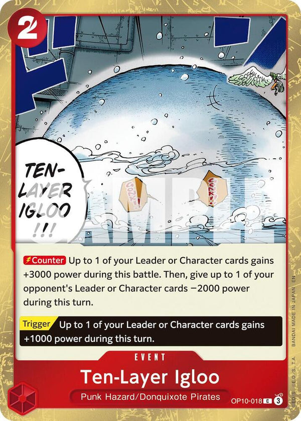 Ten-Layer Igloo (Pirate Foil) - OP10-018 - Common