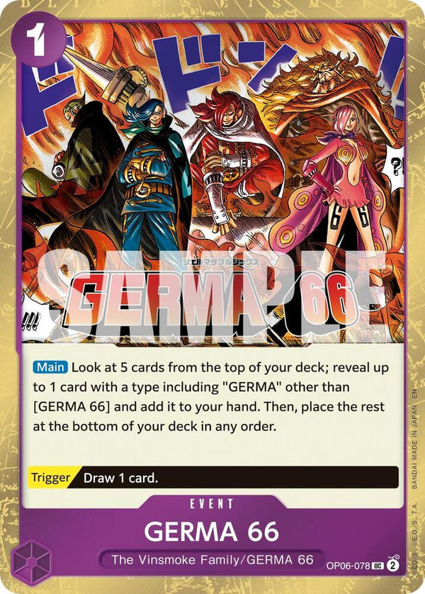 GERMA 66 (Pirate Foil) - OP06-078 - Uncommon