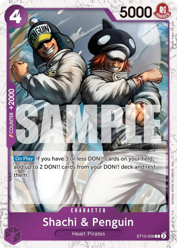 Shachi & Penguin (Pirate Foil) - ST10-008 - Common