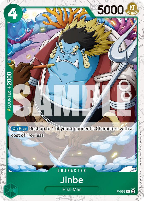 Jinbe (Pirate Foil) - P-063 - Promo