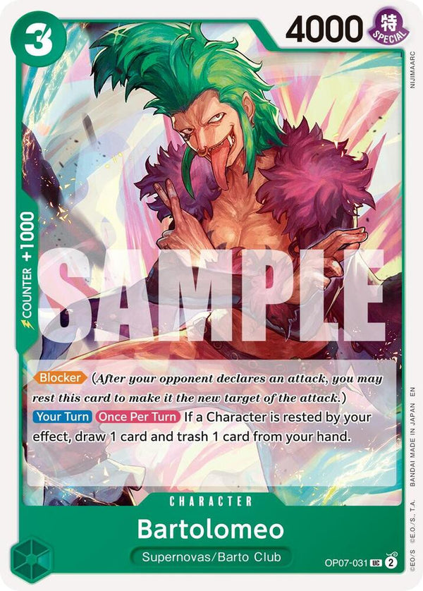 Bartolomeo (Reprint) - OP07-031 - Uncommon