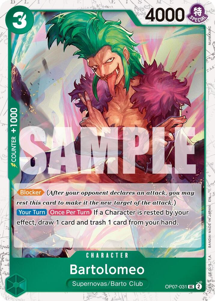 401 Games Canada - Bartolomeo (Pirate Foil) - OP07-031
