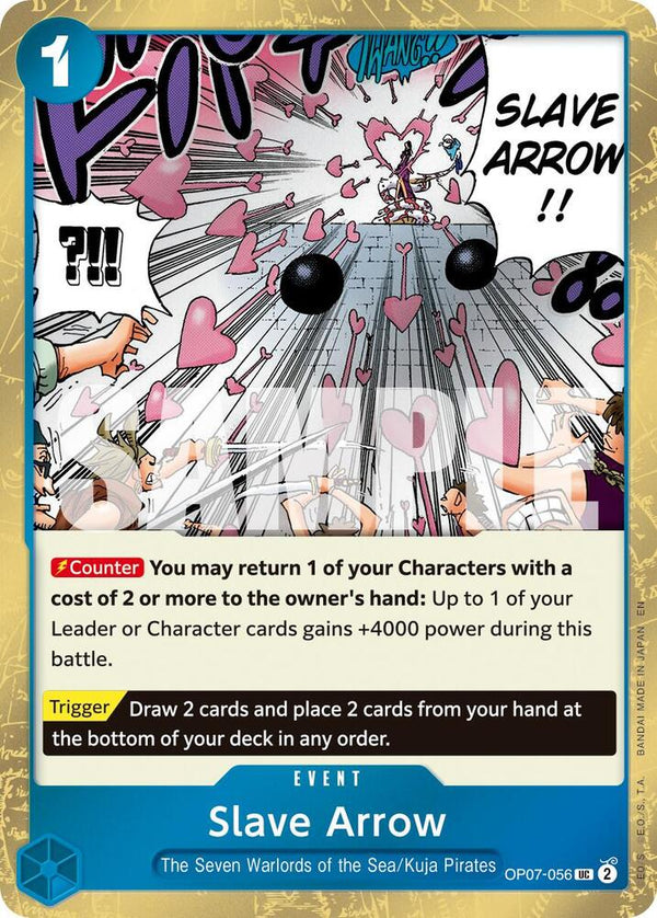 Slave Arrow (Pirate Foil) - OP07-056 - Uncommon