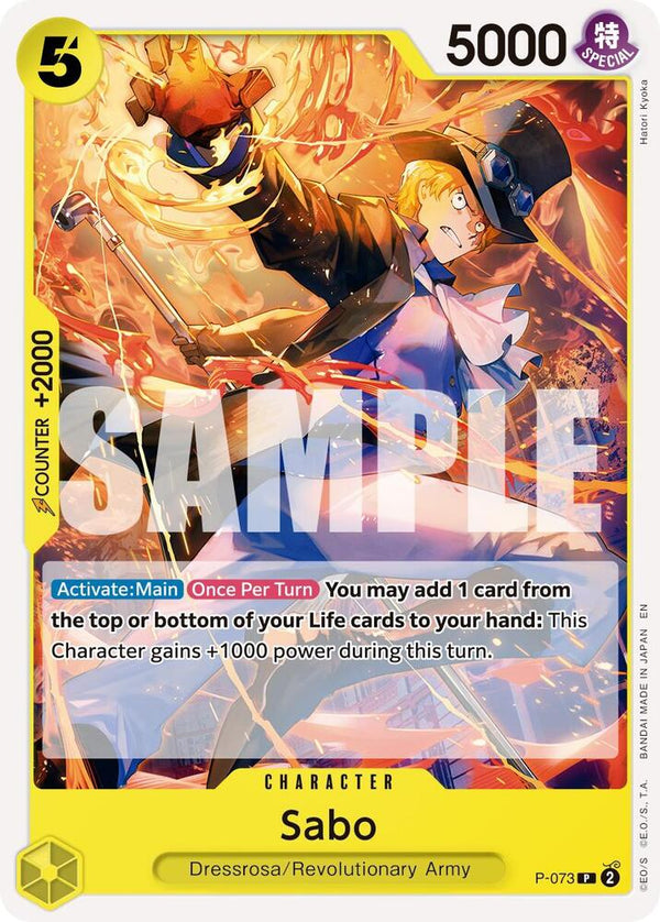 Sabo (Reprint) - P-073 - Promo