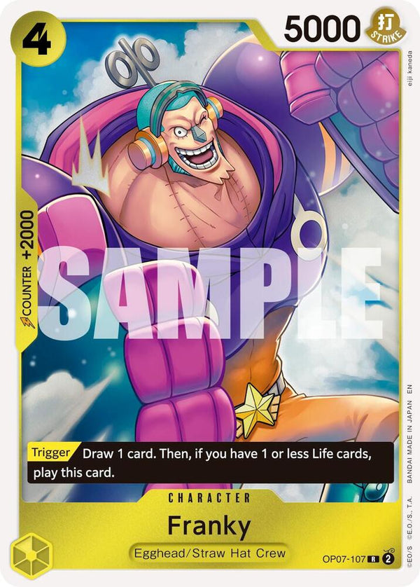 Franky (Reprint) - OP07-107 - Rare