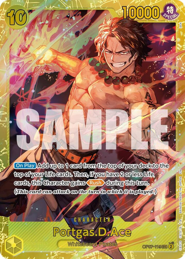 Portgas.D.Ace (Reprint) - OP07-119 - Secret Rare