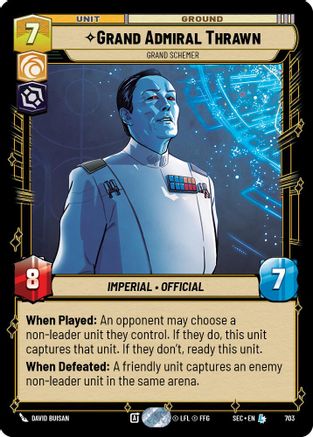 Grand Admiral Thrawn - Grand Schemer - 193/264 - Legendary
