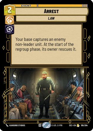 Arrest - 195/264 - Rare