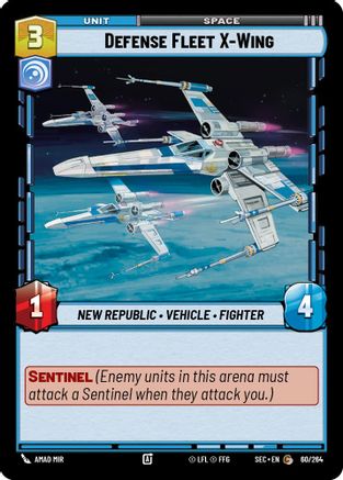 Defense Fleet X-Wing - 60/264 - Common