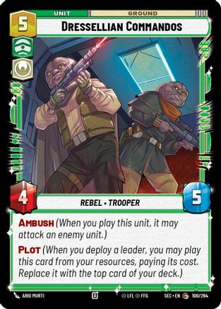 Dressellian Commandos - 100/264 - Common