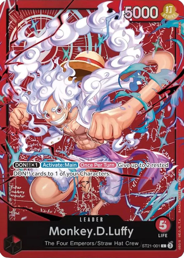 Monkey.D.Luffy (Luffy Deck) (LT-01 Reprint) - ST21-001 - Leader