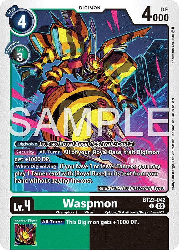 Waspmon - BT23-042 - Common
