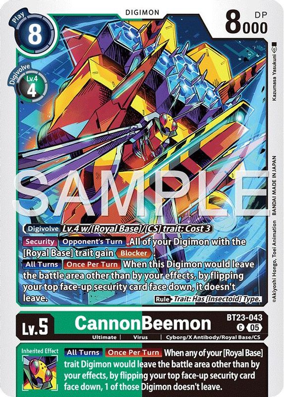 CannonBeemon - BT23-043 - Common