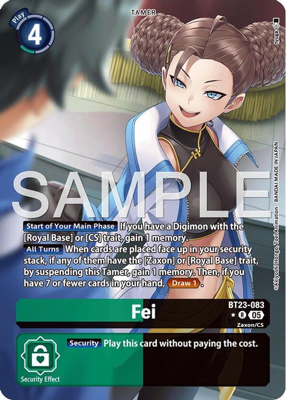 Fei (Alternate Art) - BT23-083 - Rare