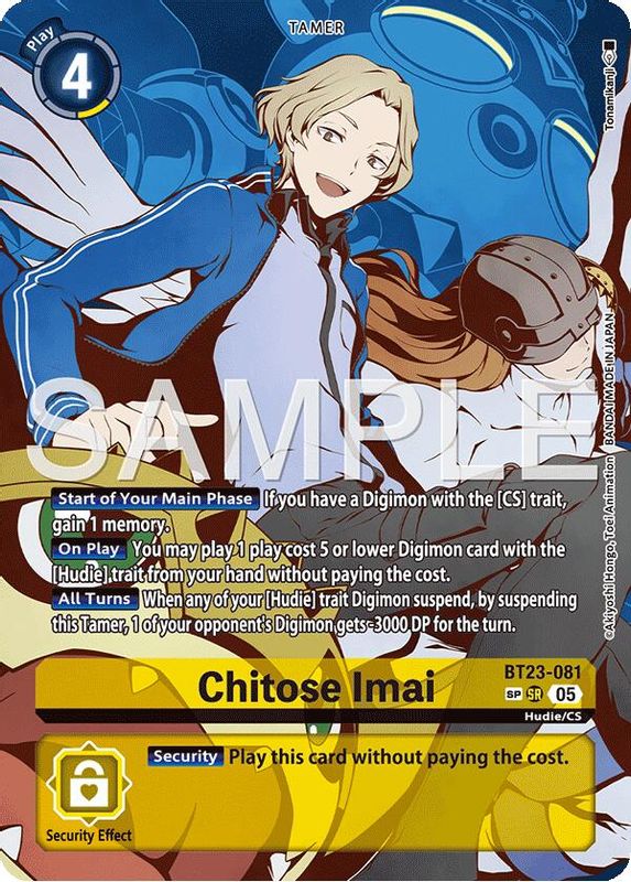 Chitose Imai (SP) - BT23-081 - Super Rare